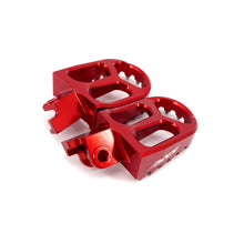 Load image into Gallery viewer, KKE Footpegs Billet Foot Rest For Rawrr Mantis, Mantis X, Red and Black (Collective)
