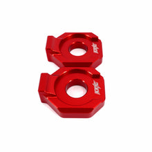 Load image into Gallery viewer, KKE Axle Chain Adjuster Blocks Fit Rawrr Mantis, Mantis X Black and Red (Collective)
