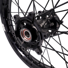 Load image into Gallery viewer, KKE Enduro 1.6*21" &amp; 2.15*18" CNC Hub Electric Dirtbike Alloy Wheels Rims Fit STARK VARG All Black
