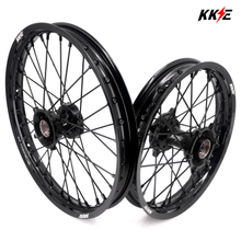 Load image into Gallery viewer, KKE 19/16 Factory Size Kids Big Wheels Rims Fit KTM SX 85 2021-2024 All Black
