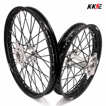 Load image into Gallery viewer, KKE Enduro 1.6*21" &amp; 2.15*18" Cast Hub Electric Dirtbike Alloy Wheels Rims Fit STARK VARG

