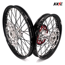 Load image into Gallery viewer, KKE Enduro 1.6*21" &amp; 2.15*18" Cast Hub Electric Dirtbike Alloy Wheels Rims Fit STARK VARG
