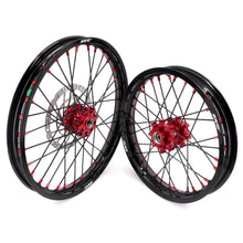 Load image into Gallery viewer, US Stock KKE 1.6*19" &amp; 1.85*16" New Style E-bike Wheels Rim For SurRon Light Bee-X 2019-2025 Red Nipples

