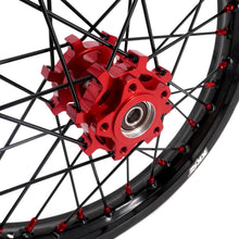 Load image into Gallery viewer, US Stock KKE 1.6*19" &amp; 1.85*16" New Style E-bike Wheels Rim For SurRon Light Bee-X 2019-2025 Red Nipples
