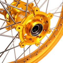 Load image into Gallery viewer, KKE 21 &amp; 19 GLM Gold Wheels for SUZUKI RM125 RM250 1996-2000
