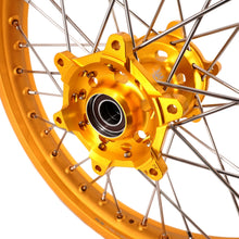 Load image into Gallery viewer, KKE 21 &amp; 19 GLM Gold Wheels for SUZUKI RM125 RM250 1996-2000
