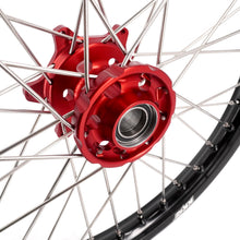 Load image into Gallery viewer, KKE 21 &amp; 18 Spoked Enduro Wheels Rims Set FOR BETA RR 2013-2024 Red
