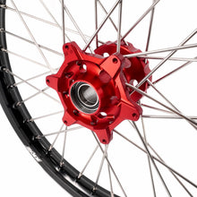 Load image into Gallery viewer, KKE 21 &amp; 18 Spoked Enduro Wheels Rims Set FOR BETA RR 2013-2024 Red
