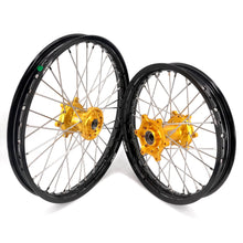 Load image into Gallery viewer, KKE 21" 18" Enduro Wheels Rims For SUZUKI DRZ400SM 2005-2024 Gold Hub
