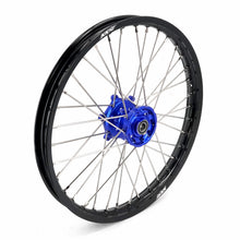 Load image into Gallery viewer, KKE 21 &amp; 18 Enduro Wheels for YAMAHA WR250F 2001-2016 WR450F 2003-2015 Blue&amp;Black 250mm Disc
