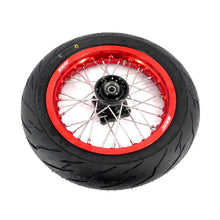 Load image into Gallery viewer, KKE 1.85*12’‘ &amp; 2.15*12’‘ E-Bike Mini Wheels Kit with Tires Fit For Rawrr Mantis X 2024-2025 Red Rims
