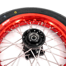 Load image into Gallery viewer, KKE 1.85*12’‘ &amp; 2.15*12’‘ E-Bike Mini Wheels Kit with Tires Fit For Rawrr Mantis X 2024-2025 Red Rims
