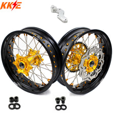 Load image into Gallery viewer, KKE 3.5/4.25*17 Inch Supermoto Wheels For SUZUKI DRZ400SM 2005-2024 CST Tires Rim
