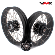 Load image into Gallery viewer, VMX-Racing 19-17in. Spoke Tubeless Wheels Fit For KTM390 Adventure Orange/White Fit For Husqvarna 401 2020 2021
