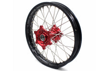 Load image into Gallery viewer, KKE 21 &amp; 18 Enduro Wheels Rims for Husqvarna TE TC FE FC SMR TXC  2000-2013 Red Hubs
