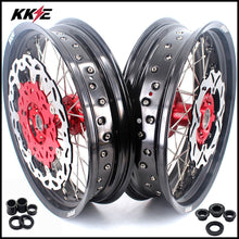 Load image into Gallery viewer, KKE 3.5 &amp; 4.25 Cush Drive Supermoto Wheels for Honda XR400R XR600R
