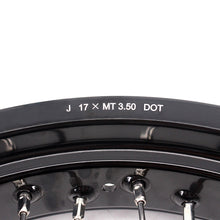 Load image into Gallery viewer, KKE 17 Inch Supermoto Rims for Honda CRF250R 04-13 CRF450R 02-12 Black
