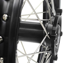 Load image into Gallery viewer, KKE 21 &amp; 19 Wheels for HUSQVARNA TE TC FE FC SMR TXC 2000-2013 Black
