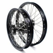 Load image into Gallery viewer, KKE 21 &amp; 19 Wheels for HUSQVARNA TE TC FE FC SMR TXC 2000-2013 Black
