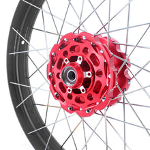 Load image into Gallery viewer, VMX Red Hub &amp; Black Rim Tubeless Wheels Fit Honda XL750 Transalp 2023-2024 21in. &amp; 18in.
