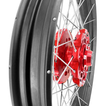Load image into Gallery viewer, VMX Red Hub &amp; Black Rim Tubeless Wheels Fit Honda XL750 Transalp 2023-2024 21in. &amp; 18in.
