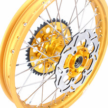 Load image into Gallery viewer, KKE 21 &amp; 19 Wheels Gold Rims For SUZUKI RM125 2001-2007 RM250 2001-2008
