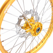 Load image into Gallery viewer, KKE 21 &amp; 19 GLM Gold Wheels for SUZUKI RM125 RM250 1996-2000
