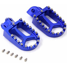 Load image into Gallery viewer, KKE CNC Footpegs for KTM SX SX-F XC  XC-F EXC EXC-F 2001-2015 Orange/Blue/Black/Silver
