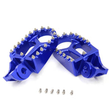 Load image into Gallery viewer, KKE CNC Footpegs Pedals for KTM SX SXF XC XCF 125 150 250 350 450 2016-2020 Orange/Blue/Black
