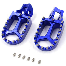 Load image into Gallery viewer, KKE CNC Footpegs Pedals for KTM SX SXF XC XCF 125 150 250 350 450 2016-2020 Orange/Blue/Black

