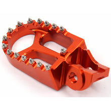 Load image into Gallery viewer, KKE CNC Footpegs Pedals for KTM SX SXF XC XCF 125 150 250 350 450 2016-2020 Orange/Blue/Black
