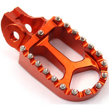 Load image into Gallery viewer, KKE CNC Footpegs Pedals for KTM SX SXF XC XCF 125 150 250 350 450 2016-2020 Orange/Blue/Black
