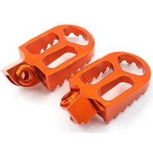 Load image into Gallery viewer, KKE CNC Footpegs for KTM SX SX-F XC  XC-F EXC EXC-F 2001-2015 Orange/Blue/Black/Silver

