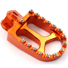 Load image into Gallery viewer, KKE CNC Footpegs for KTM SX SX-F XC  XC-F EXC EXC-F 2001-2015 Orange/Blue/Black/Silver
