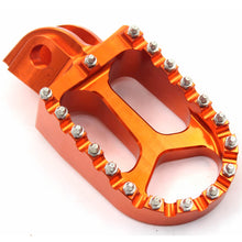 Load image into Gallery viewer, KKE CNC Footpegs for KTM SX SX-F XC  XC-F EXC EXC-F 2001-2015 Orange/Blue/Black/Silver
