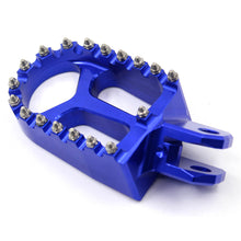 Load image into Gallery viewer, KKE CNC Billet Footpegs for SUZUKI DRZ400 DRZ400E DRZ400S DRZ400SM Gold/Blue/Black
