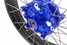 Load image into Gallery viewer, VMX 19" 17" Inch Tubeless Rims for BMW R1200GS R1200GS Adventure 2013-2020 Blue Hub &amp; Black Rim

