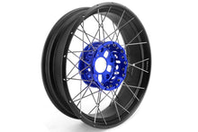 Load image into Gallery viewer, VMX 19" 17" Inch Tubeless Rims for BMW R1200GS R1200GS Adventure 2013-2020 Blue Hub &amp; Black Rim
