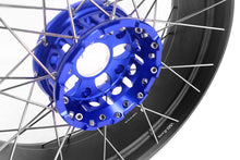 Load image into Gallery viewer, VMX 19" 17" Inch Tubeless Rims for BMW R1200GS R1200GS Adventure 2013-2020 Blue Hub &amp; Black Rim
