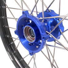 Load image into Gallery viewer, KKE 19" 16" CNC Big Kid's Wheels Rims Fit For Husqvarna TC85 Gas Gas MC85 2021-2024 Blue
