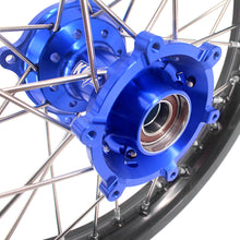 Load image into Gallery viewer, KKE 19" 16" CNC Big Kid's Wheels Rims Fit For Husqvarna TC85 Gas Gas MC85 2021-2024 Blue
