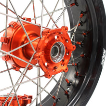 Load image into Gallery viewer, KKE 17Inch CUSH Drive Supermoto Wheels Rims For KTM690 SMC 2007-2011 For KTM690 Enduro R 2008-2022
