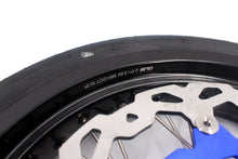 Load image into Gallery viewer, KKE 3.5/4.25*17inch Cush Drive Rims Tires For YAMAHA WR250F 2001-2019 WR450F 2003-2018 Blue Hub
