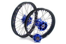 Load image into Gallery viewer, KKE 1.85*21 &amp; 2.5*18 Motorcycle Tubed Spoke Rims Fit Yamaha Tenere 700 2019-2025 Blue
