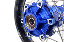Load image into Gallery viewer, KKE 1.85*21 &amp; 2.5*18 Motorcycle Tubed Spoke Rims Fit Yamaha Tenere 700 2019-2025 Blue
