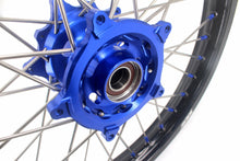 Load image into Gallery viewer, KKE 1.85*21 &amp; 2.5*18 Motorcycle Tubed Spoke Rims Fit Yamaha Tenere 700 2019-2025 Blue
