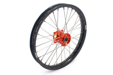 Load image into Gallery viewer, KKE 19" 16" Kid's Big Wheels GLM Rims For KTM SX 85 2021 2022 2023 2024 Orange Hub
