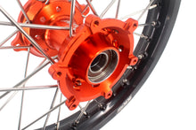 Load image into Gallery viewer, KKE 17"*1.4/14"*1.6 Kid's Big Wheels Rims Fit KTM SX 85 2021-2024 Orange Hub
