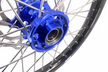 Load image into Gallery viewer, KKE 21/18 Enduro CUSH Drive Spoke Wheels For KTM EXC EXC-F EXC-W 125-530CC 2003-2024 Blue Hub
