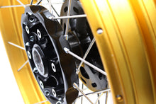 Load image into Gallery viewer, VMX 3.0*19 &amp; 4.25*17 Tubeless Wheels Rims Fit for BMW F700GS 2012 - 2018 Gold Rims Black Hubs
